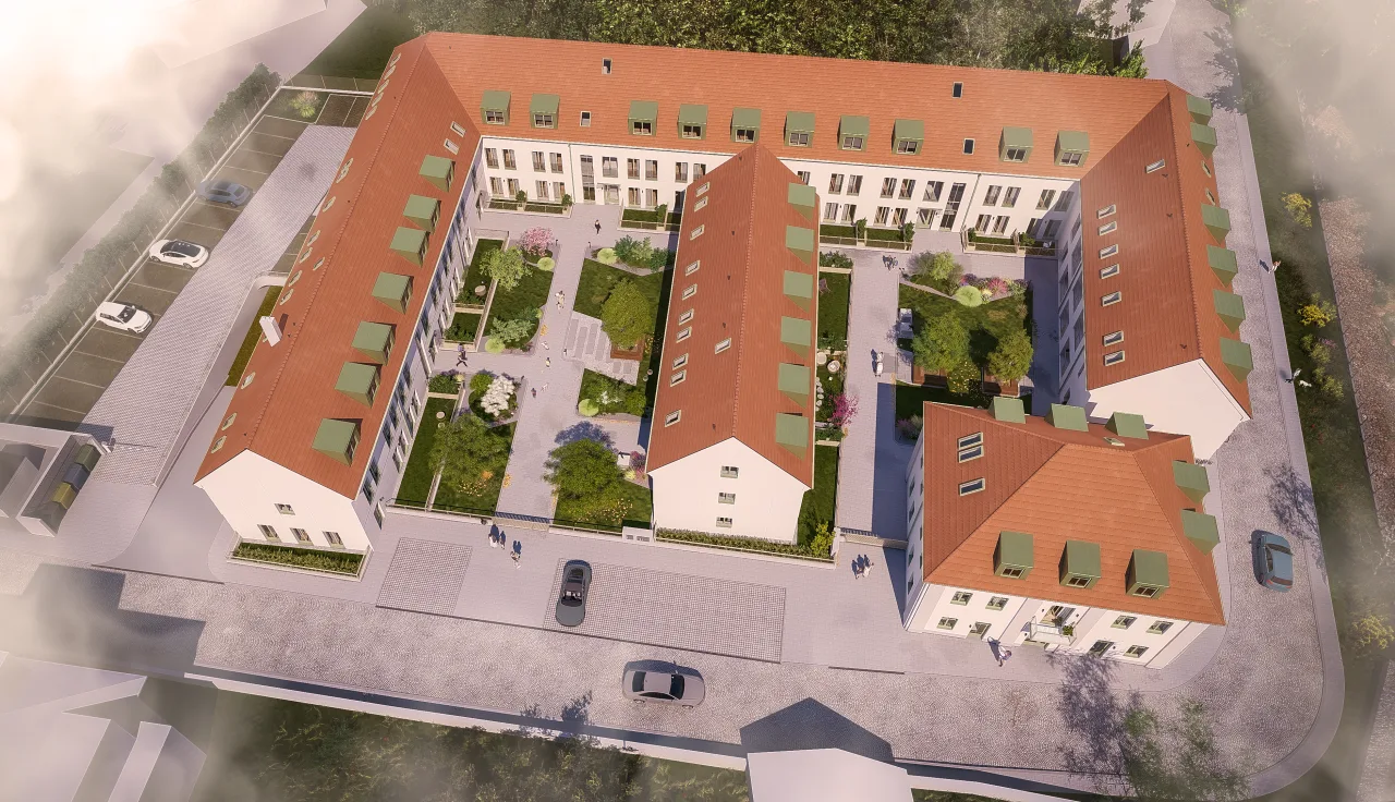 Rezidence Nábřeží - vizualizace